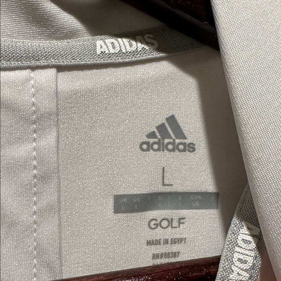 Adidas Men's White Polo Shirt - Picture 2 of 4
